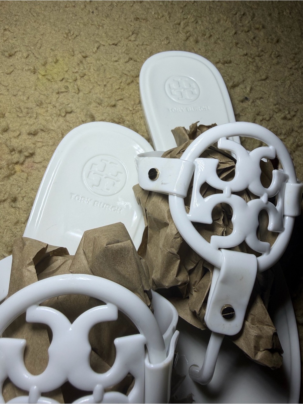 Tory Burch Miller Jelly Sandal Size 8 - Picture 5 of 5